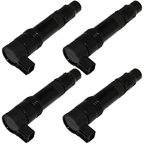 Caltric 4 Sets of Ignition Coils Compatible with Kawasaki - Want